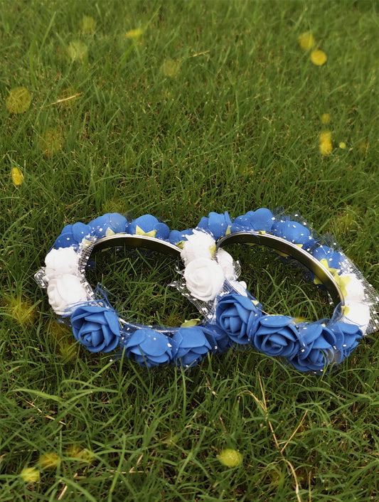 Customizable Fancy Flower Karra – Available in All Colors